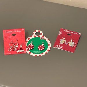 Bundle of Christmas Earrings